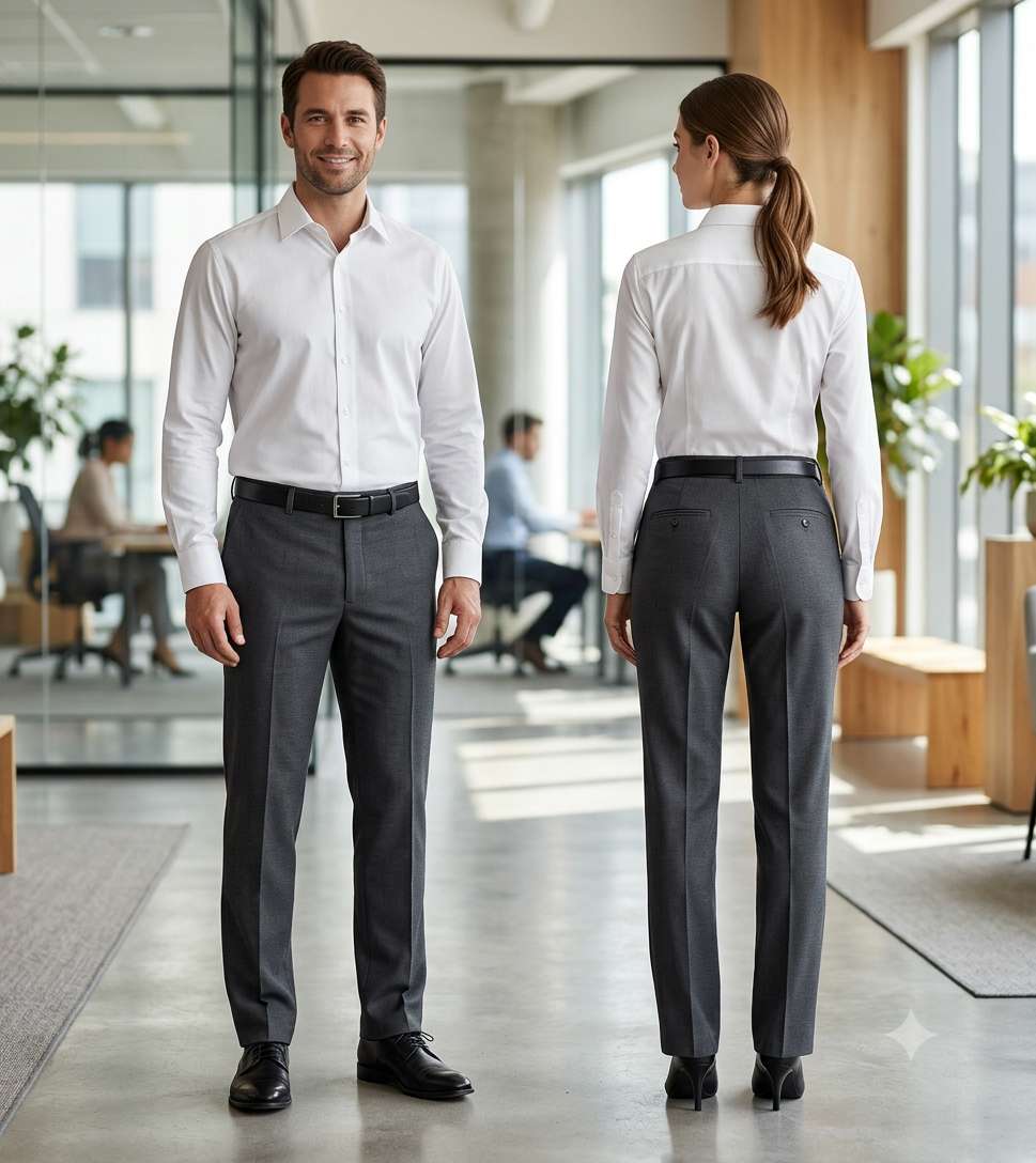 Calça Social — Masculina e Feminina