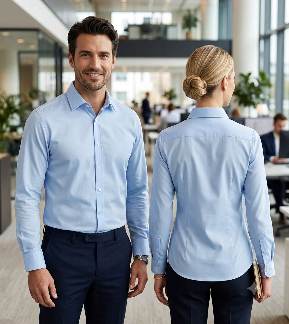 Camisa Social — Masculina e Feminina